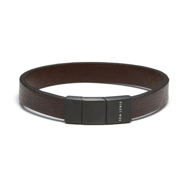 Sem Lewis Sem Lewis Bakerloo Bakerstreet Armband SL210023 (Lengte: 21.00 cm) Biżuteria męska 1 ct Męskie. Brązowa biżuteria dla mężczyzn Sem Lewis. Za 234.99 zł.