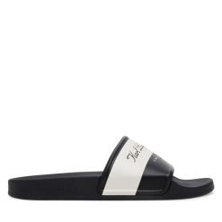 Klapki KARL LAGERFELD. Czarne klapki i japonki męskie Karl Lagerfeld. Za 219.99 zł.