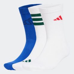 Skarpety ADIDAS x3. Skarpetki damskie Adidas, bez wzorów, z bawełny. Za 64.99 zł.
