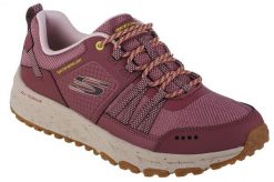 Buty do chodzenia damskie Skechers Mve Escape Plan. Czerwone buty sportowe na co dzień damskie Skechers, bez wzorów, z materiału, trekkingowe. Za 349.99 zł.