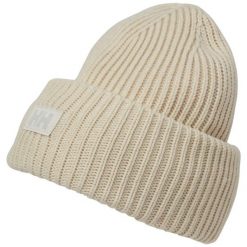 Prążkowana czapka Helly Hansen. Brązowe czapki męskie Helly Hansen, bez wzorów, z materiału, klasyczne. Za 226.50 zł.