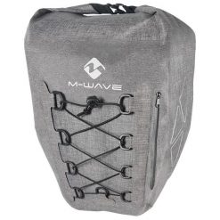 W 100% wodoodporna torba M Wave. Szare torebki klasyczne damskie M-WAVE, bez wzorów, bez dodatków. Za 291.48 zł.