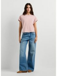 Pepe Jeans Koszulka "Casandra" w kolorze jasnoróżowym rozmiar: M. Różowe t-shirty damskie Pepe Jeans, m, bez wzorów, z bawełny, bez kołnierzyka. Za 113.90 zł.