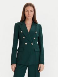 Maryley Marynarka 25IB139/43BI Zielony Regular Fit. Zielone marynarki i żakiety damskie Maryley, l, bez wzorów, z syntetyku. Za 499.99 zł.