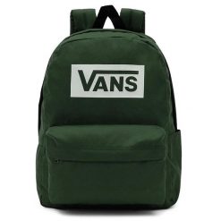 Plecak Vans OLD SKOOL BOXED. Czarne plecaki damskie Vans, bez wzorów. W wyprzedaży za 169.00 zł.