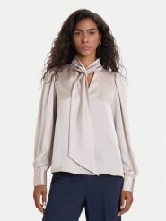 Vero Moda Bluzka Nini 10336252 Beżowy Standard Fit. Brązowe bluzki damskie Vero Moda, m, bez wzorów, z syntetyku, bez ramiączek. Za 199.99 zł.