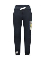 Geographical Norway Spodnie dresowe "Mriver" w kolorze granatowym rozmiar: XL. Niebieskie spodnie dresowe męskie Geographical Norway, bez wzorów, z dresówki. Za 104.64 zł.