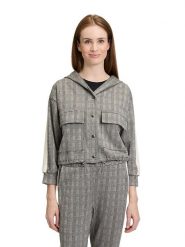 BETTY & CO Kurtka przejściowa w kolorze szaro-kremowym rozmiar: S. Szare kurtki damskie Betty & Co., s, bez wzorów, bez kaptura. Za 100.52 zł.