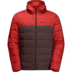 Kurtka uniwersalna męska Jack Wolfskin 12076712365. Czerwone kurtki męskie Jack Wolfskin, m, bez wzorów, z materiału, klasyczne, z kapturem. Za 994.30 zł.