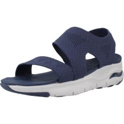 Sandały SKECHERS ARCH FIT Niebieski. Niebieskie obuwie trekkingowe damskie Skechers. Za 252.99 zł.