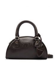 Guess Torebka V6BZ07 W4597 Brązowy ciemny. Brązowe torebki klasyczne damskie Guess, z aplikacjami, bez dodatków. Za 344.99 zł.