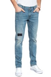SPODNIE MĘSKIE MUSTANG Oregon Tapered 1009142 5000 573 573. Spodnie materiałowe męskie Mustang, bez wzorów, z jeansu. W wyprzedaży za 89.99 zł.