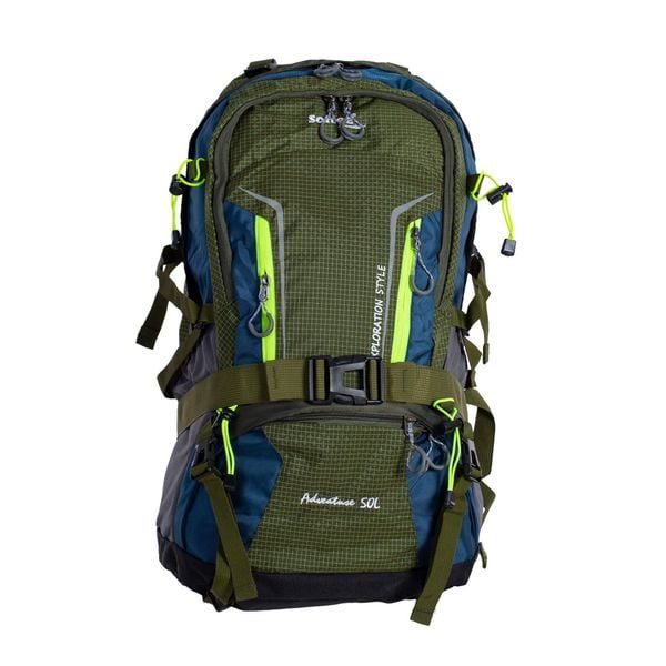 Plecak Softee trekking expedition. Brązowe plecaki damskie Softee, bez wzorów, z gumy. Za 323.99 zł.