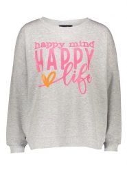 Miss goodlife Bluza w kolorze jasnoszarym rozmiar: XL. Szare bluzy bez kaptura damskie miss goodlife, xl, z bawełny. Za 197.63 zł.