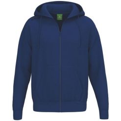 Niebieska kurtka z kapturem Erima Ts. Niebieskie kurtki męskie Erima, na jesień, m, bez wzorów, z bawełny, klasyczne, z kapturem. Za 314.99 zł.