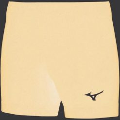 Szorty damskie Mizuno High-Kyu. Białe spodenki sportowe damskie Mizuno, s, z bawełny, na fitness i siłownię. Za 173.50 zł.