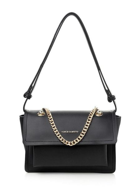 Vince Camuto Torebka "Sorrento" w kolorze czarnym - 27 x 20 x 9 cm rozmiar: onesize. Czarne torebki klasyczne damskie Vince Camuto, bez wzorów, z materiału, bez dodatków. Za 154.95 zł.
