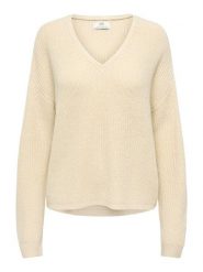 JDY Sweter "Evie" w kolorze beżowym rozmiar: M. Brązowe swetry klasyczne damskie JDY, m, bez kołnierzyka. Za 104.95 zł.