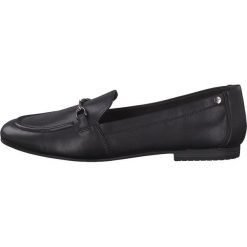 Tamaris mokasyny damskie 36 czarne. Czarne mokasyny damskie Tamaris, ze skóry. Za 240.00 zł.