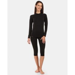 Damska bezszwowa bielizna termoaktywna Kilpi CAROL-W. Czarna bielizna termoaktywna damska Kilpi, bez wzorów. Za 179.35 zł.