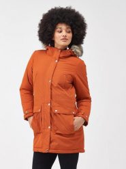 Regatta Parka "Shiloh" w kolorze pomarańczowym rozmiar: 38. Pomarańczowe parki damskie Regatta, bez wzorów. Za 213.69 zł.