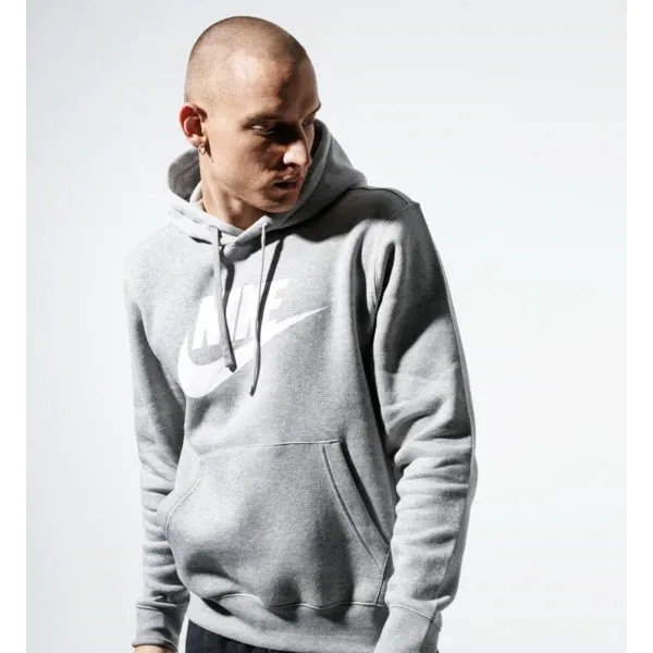 Nike Bluza M Nsw Club Hoodie Po Bb Gx , szary, rozmiar XL. Szare bluzy z kapturem męskie Nike, l, z bawełny. Za 219.99 zł.