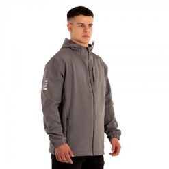 Kurtka softshell wodoodporna William Martin. Brązowe kurtki damskie Softee, s, bez wzorów, z elastanu, bez kaptura. Za 276.99 zł.