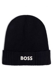 BOSS Green Czapka Mężczyźni Bawełna niebieski, ONE SIZE. Niebieskie czapki męskie Boss Green, bez wzorów, z bawełny. Za 179.95 zł.