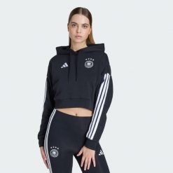 Bluza z kapturem Niemcy DNA. Czarne bluzy z kapturem damskie Adidas. Za 259.00 zł.