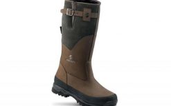 Buty wysokie trekkingowe myśliwskie Crispi Finland GTX. Brązowe buty trekkingowe męskie CRISPI, z gore-texu, przed kolano, bez zapięcia, trekkingowe, gore-tex. Za 2,099.00 zł.