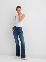 MAVI Dżinsy "Samara" - Flared fit - w kolorze granatowym rozmiar: W31/L30. Niebieskie jeansy damskie MAVI, z podwyższonym stanem. Za 149.95 zł.