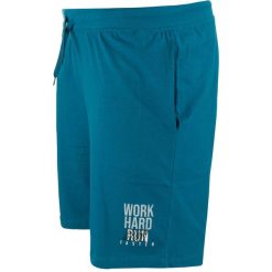 Męskie szorty ATHL DPT Einar – 100% bawełna, turkusowe. Niebieskie szorty męskie ZFOAM, na lato, bez wzorów, z bawełny. Za 169.99 zł.