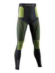 X-Bionic Legginsy funkcyjne "EAO" w kolorze zielono-czarnym rozmiar: XXL. Czarne spodnie sportowe męskie X BIONIC, z materiału. Za 295.99 zł.