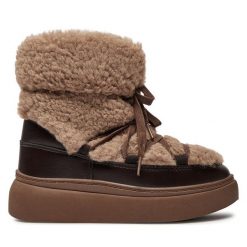 Śniegowce DeeZee. Brązowe śniegowce damskie DeeZee. Za 99.99 zł.