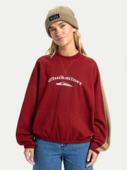 Quiksilver Bluza Mercury Block EQWFT03202 Czerwony Boxy Fit. Czerwone bluzy bez kaptura damskie Quiksilver, m, z bawełny. Za 319.99 zł.