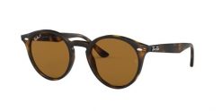 Okulary przeciwsłoneczne Ray-Ban RB2180. Brązowe okulary przeciwsłoneczne męskie Ray-Ban, z materiału, okrągłe. Za 589.99 zł.
