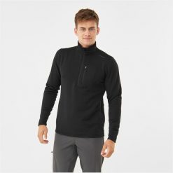 Bluza męska z technicznej dzianiny Admont. Czarne bluzy z kapturem męskie VIKING, l, z dzianiny. Za 165.90 zł.