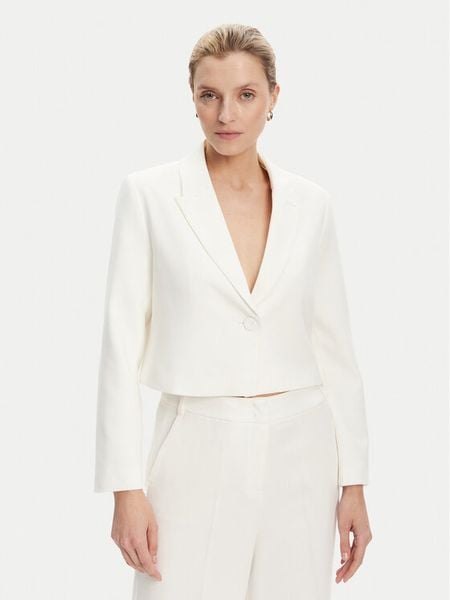 Tatuum Marynarka Reneta T2508.024 Écru Slim Fit. Marynarki i żakiety damskie Tatuum, bez wzorów, z syntetyku. Za 269.99 zł.