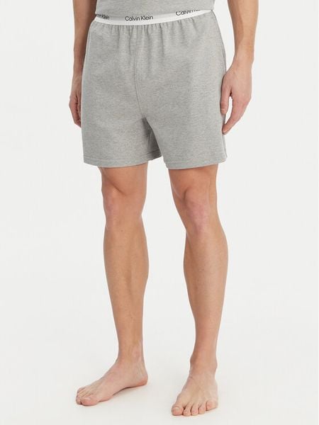 Calvin Klein Underwear Szorty piżamowe LV00NM2927 Szary Relaxed Fit. Szare piżamy męskie Calvin Klein Underwear, m, bez wzorów, z bawełny, bez ramiączek. Za 179.99 zł.
