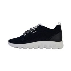 Tenisówki Geox Model D Spherica Kolor Niebieski. Niebieskie trampki i tenisówki damskie Geox, bez wzorów. Za 359.99 zł.