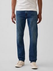 GAP Dżinsy - Slim fit - w kolorze granatowym rozmiar: W38/L32. Niebieskie jeansy męskie GAP. Za 157.32 zł.