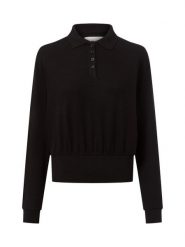 Opus Damski sweter z cienkiej dzianiny - Geigi Kobiety drobna dzianina czarny jednolity, 40. Czarne swetry klasyczne damskie Opus, z dzianiny, bez kołnierzyka. Za 299.95 zł.