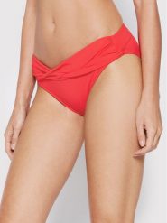 Seafolly Dół od bikini Seafolly Collective 44320-942 Czerwony. Czerwone bikini damskie Seafolly, bez wzorów. Za 149.99 zł.