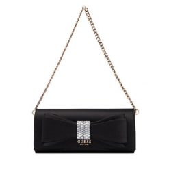 Torebka Guess. Czarne torebki klasyczne damskie Guess, z aplikacjami, bez dodatków. Za 679.99 zł.