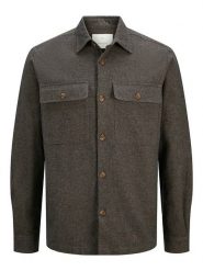 Jack & Jones Koszula w kolorze antracytowym rozmiar: XL. Czarne koszule męskie Jack & Jones, xl, bez wzorów, z bawełny, bez kołnierzyka, bez ramiączek. Za 140.53 zł.