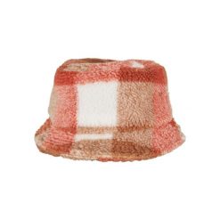 Kapelusz Urban Classics sherpa check. Białe kapelusze damskie Urban Classics, bez wzorów. Za 198.50 zł.