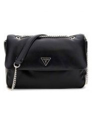 Guess Torebka "Sunetra" w kolorze czarnym - 27 x 16 x 6,5 cm rozmiar: onesize. Czarne torebki klasyczne damskie Guess, z aplikacjami, z materiału, bez dodatków. Za 382.99 zł.