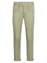 Herrlicher Spodnie w kolorze zielonym rozmiar: W24. Zielone spodnie materiałowe damskie Herrlicher, bez wzorów, z materiału, klasyczne. Za 217.99 zł.