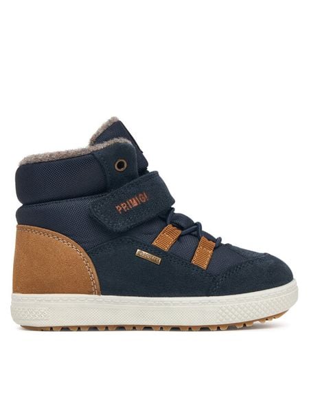 Primigi Śniegowce GORE-TEX 2352700 S Granatowy. Niebieskie buty zimowe chłopięce Primigi, z gore-texu, bez zapięcia. Za 309.99 zł.