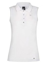 LUHTA Top "Kivisaari" w kolorze białym rozmiar: M. Białe topy damskie Luhta, m, bez wzorów, bez kołnierzyka. Za 78.47 zł.